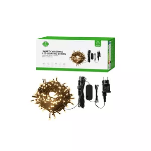 WOOX R5168 virtenes gaisma 5 m 200 LED silti balta iekštelpām un ārā