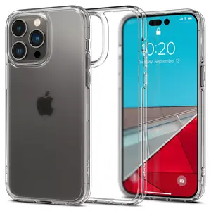 Spigen Ultra Hybrid Case for Apple iPhone 14 Pro Max, Transparent