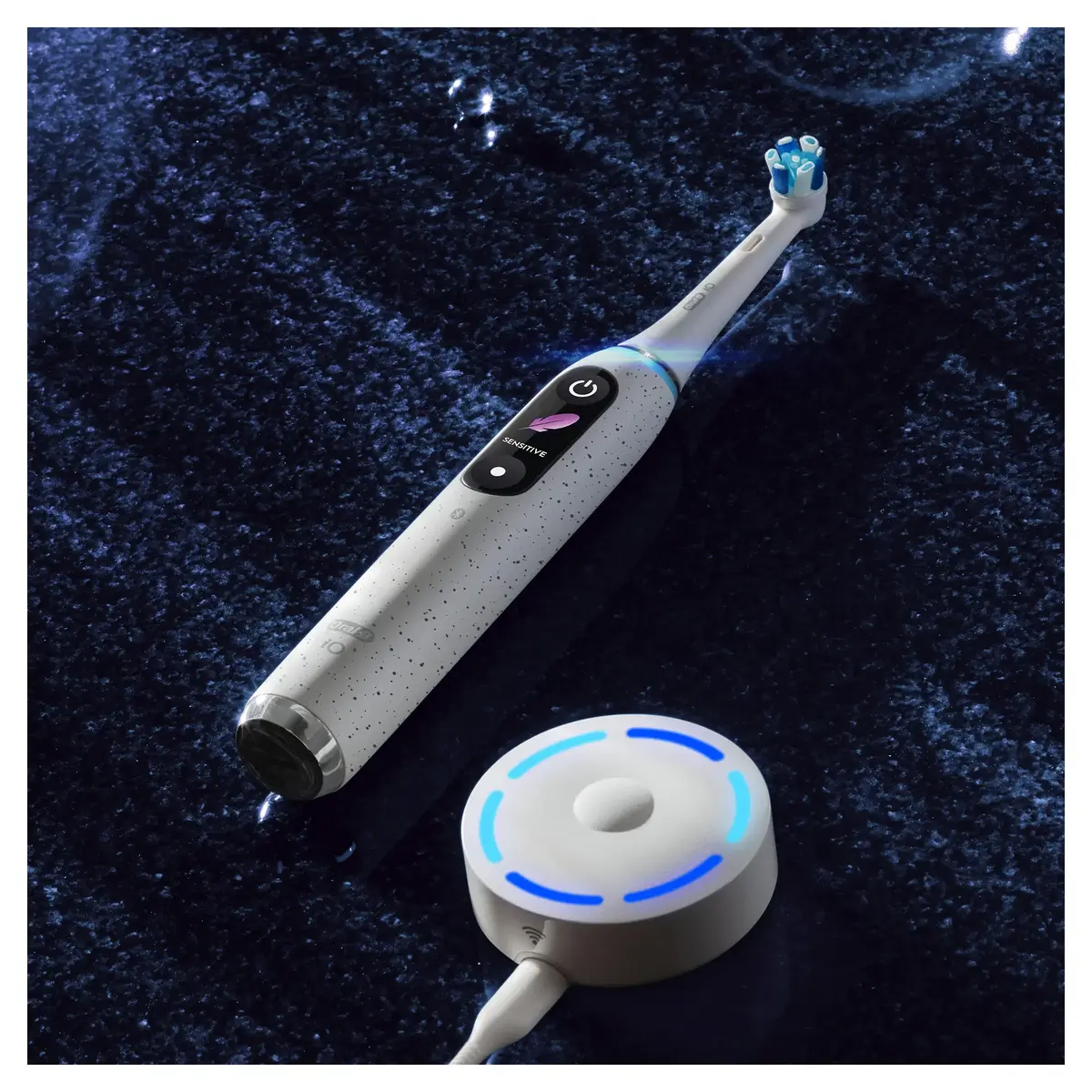 Oral-B iO Series 10 Electric Toothbrush - White Photo 13