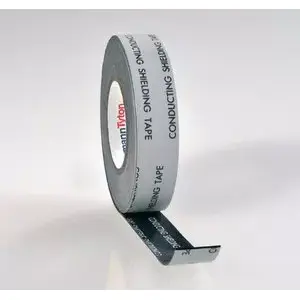 Elektriskā lente Hellermann Tyton 711-10000 19mm x 20m melna
