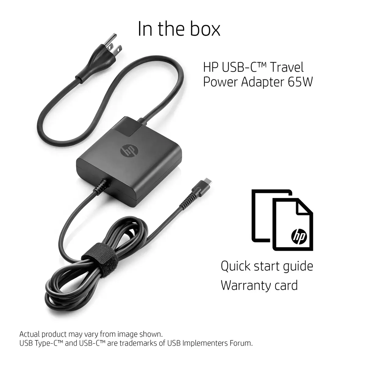HP USB‑C адаптер питания 65 Вт Photo 2