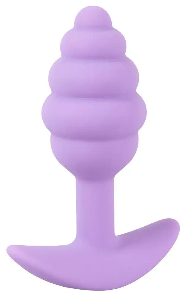 Анальная пробка Cuties Silicone Purple — мини 7,5 см Photo 3
