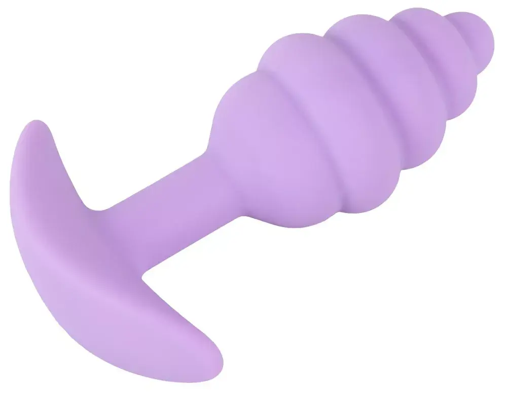 Анальная пробка Cuties Silicone Purple — мини 7,5 см Photo 4