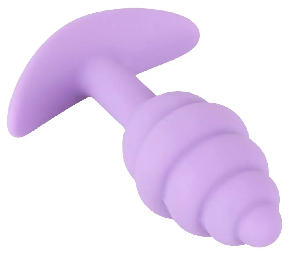 Анальная пробка Cuties Silicone Purple — мини 7,5 см Photo 5