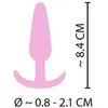 Cuties Mini силиконовый Butt Plug — Cuties 8,4 см Photo 8