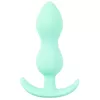 Анальная пробка Cuties Silicone Green — мини 8.2 см Photo 2