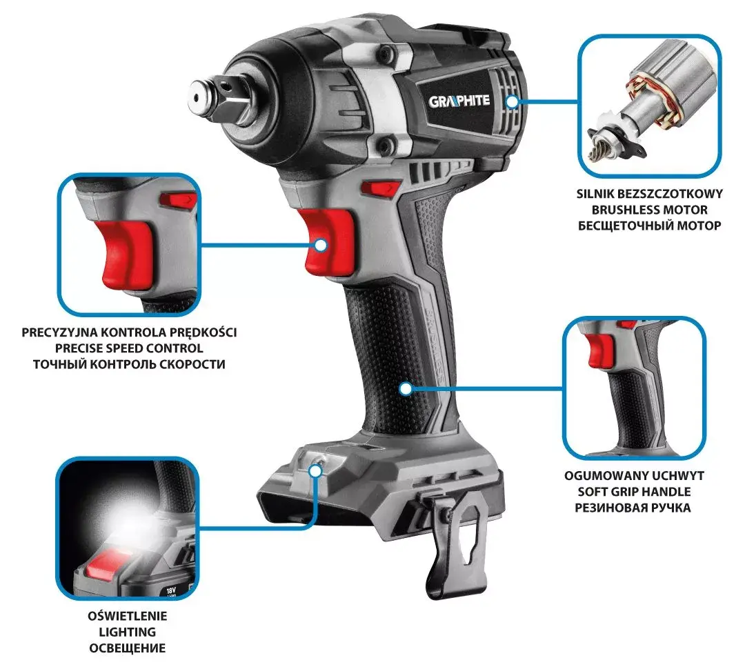 Power Screwdriver/Impact Driver Graphite 58G028, 58G028 Photo 6