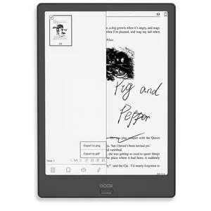 Onyx Boox Note2 e-grāmatu lasītājs Skārienjūtīgais ekrāns 64 GB Wi-Fi Melns