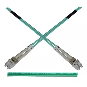 Duplex LC–LC Optical Patch Cable OM3 50/125 µm, 15 m