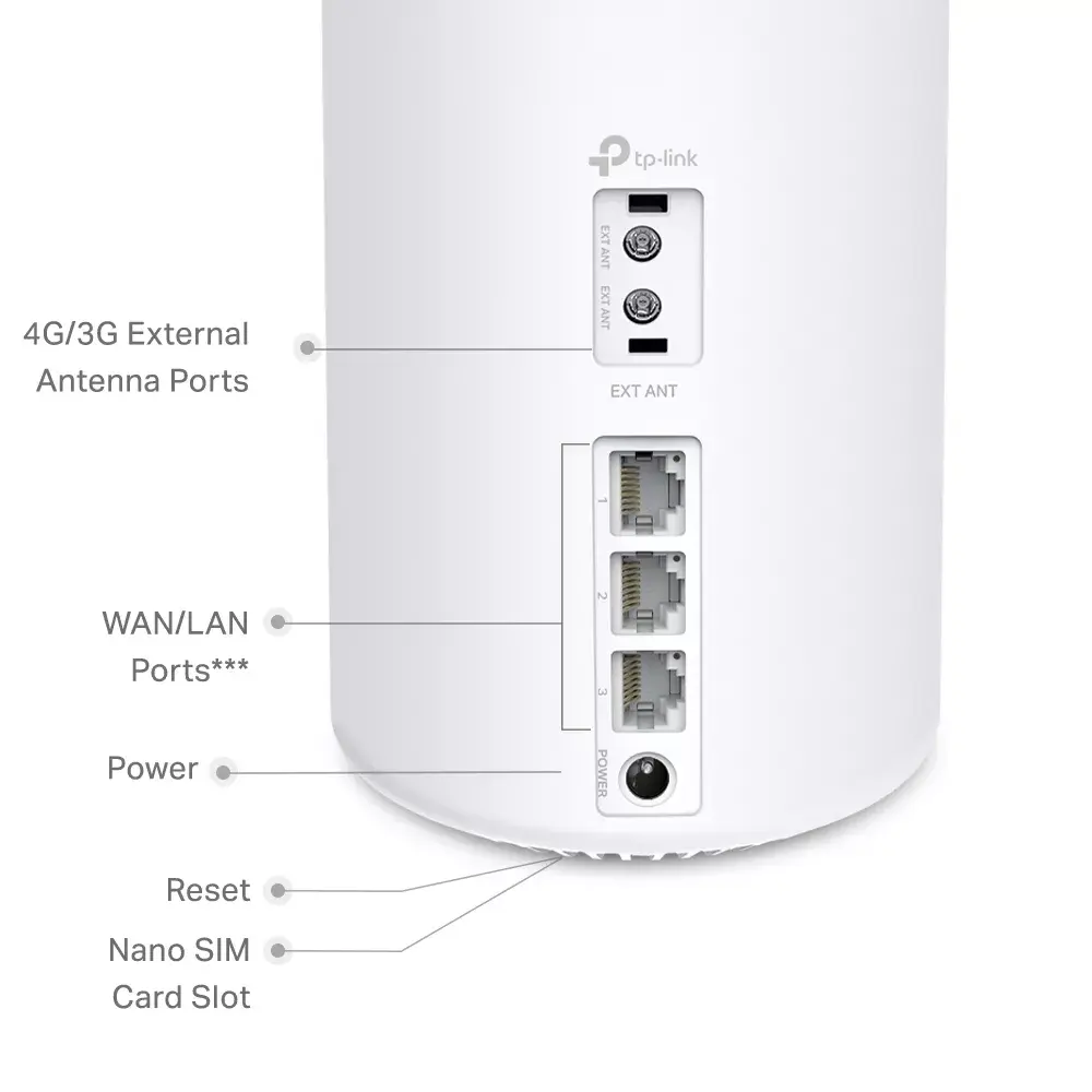Maršrutētājs TP-Link 4G+ AX3000 Photo 2
