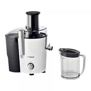 Центрифужная соковыжималка Bosch MES25A0 — 700 Вт, ёмкость для сока 1,25 л, контейнер для жмыха 2 л, загрузочное отверстие 7,3 см