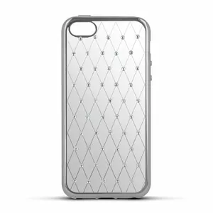 Beeyo Diamond Grid Aizmugurējais Silikona Apvalks priekš Sony Xperia X Caurspīdīgs