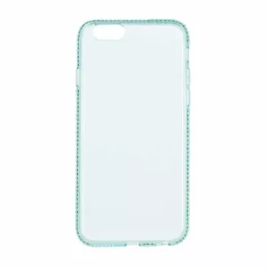 Beeyo Diamond Frame Silicone Back Case For Samsung A310 Galaxy A3 (2016) Transparent - Green