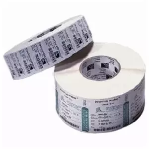 Label Roll Zebra Z-Select 2000D Black White