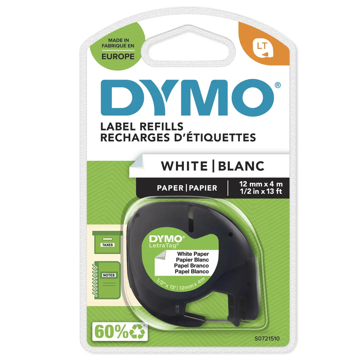Etiķešu papīrs DYMO LT S0721510, S0721510