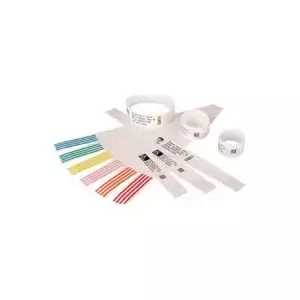 Label Zebra Z-Band Direct Black White