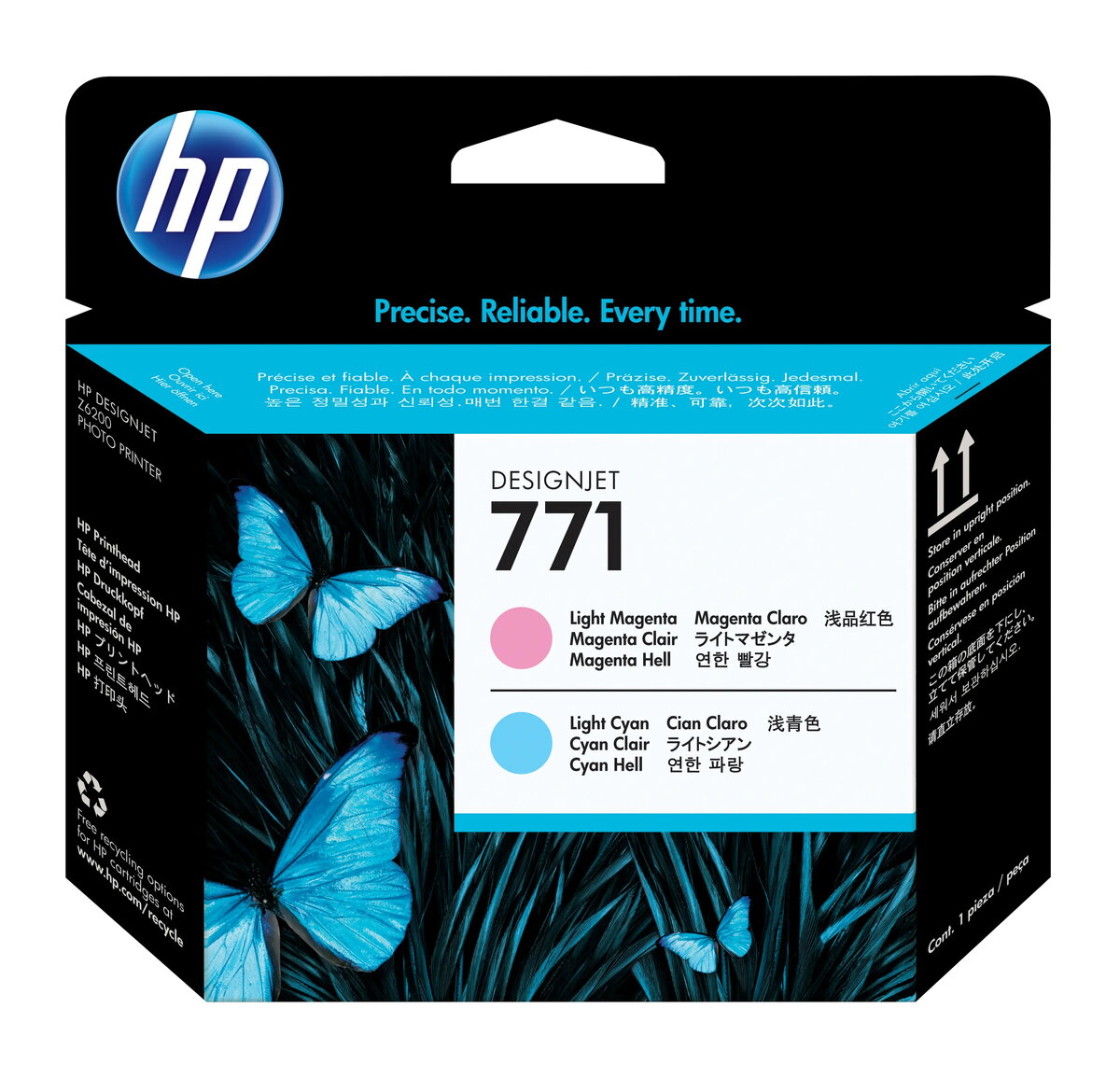 HP 771 Gaiši purpura un gaiši
