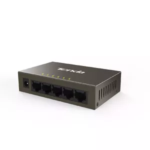 Tenda TEF1005D tīkla pārslēgs Nepārvaldīts Fast Ethernet (10/100) Pelēks