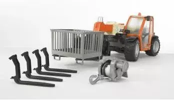 Игрушечный подъемник Bruder JLG 2505 Photo 7