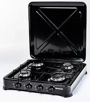Gas hob Ravanson K-04TB — 4-zone rotary Photo 2