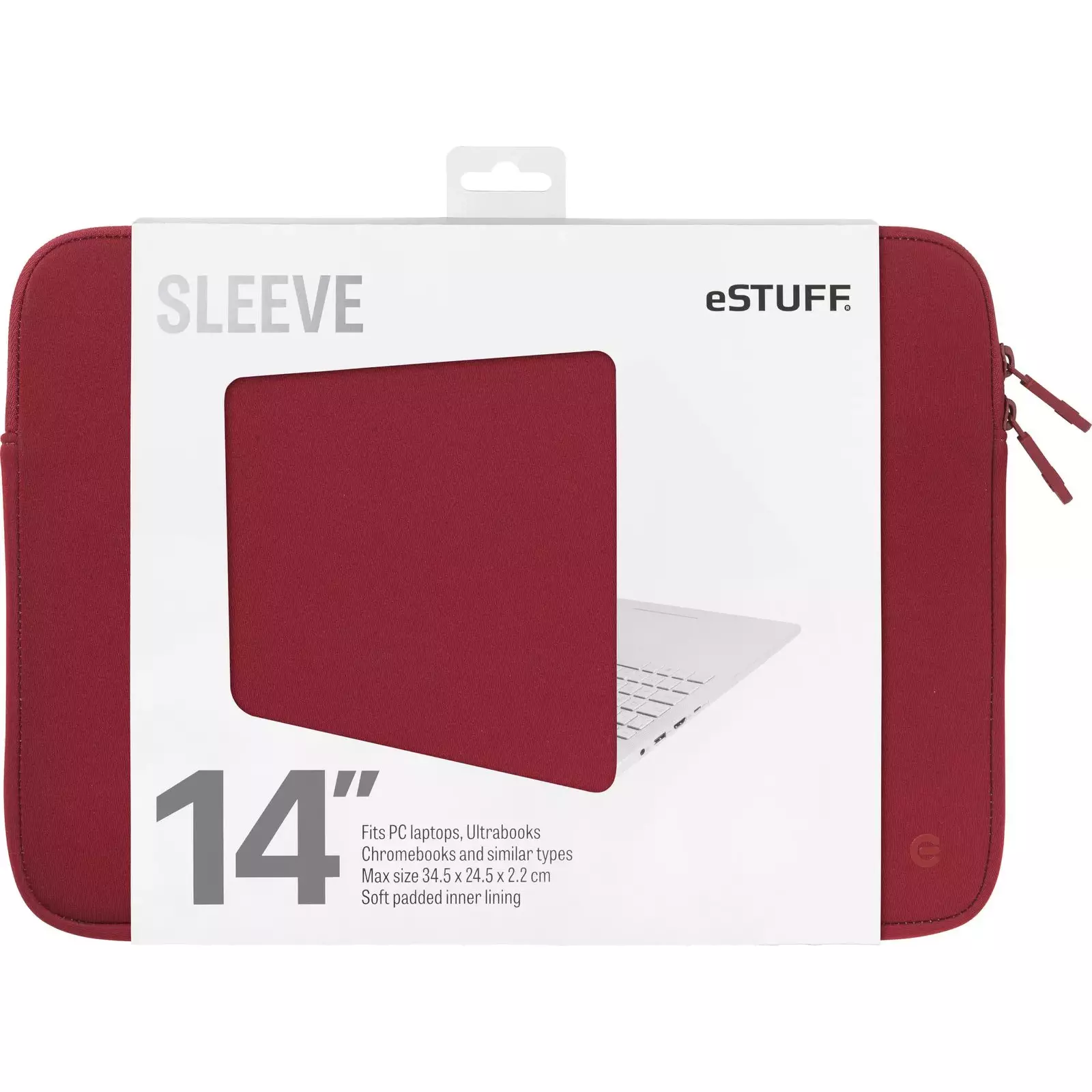 eSTUFF ES82252-MAROON Photo 2