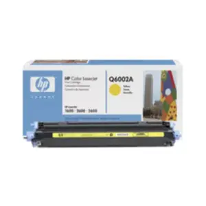 Картридж с тонером HP Q6002A Original Yellow, ресурс 2000 стр., 1 шт.