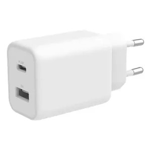 Deltaco USBC-AC145 mobile device charger Universal White AC Fast charging Indoor