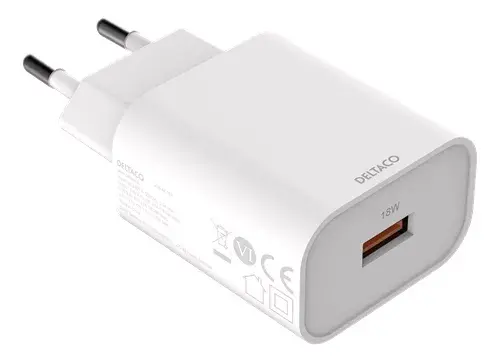 Iekštelpu lādētājs Deltaco USB-AC182 Photo 2