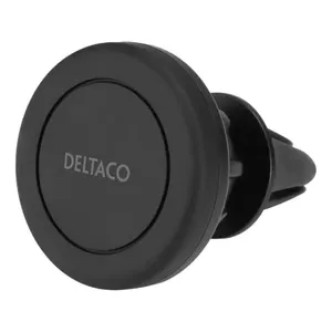 Deltaco ARM-C102 telefona turētājs Pasīvais turētājs Mobilais tālrunis/viedtālrunis Melns