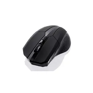 Мышь IBOX i005 PRO — Амбидекстрная RF беспроводная лазерная, 1600 DPI, 3 кнопки, чёрная