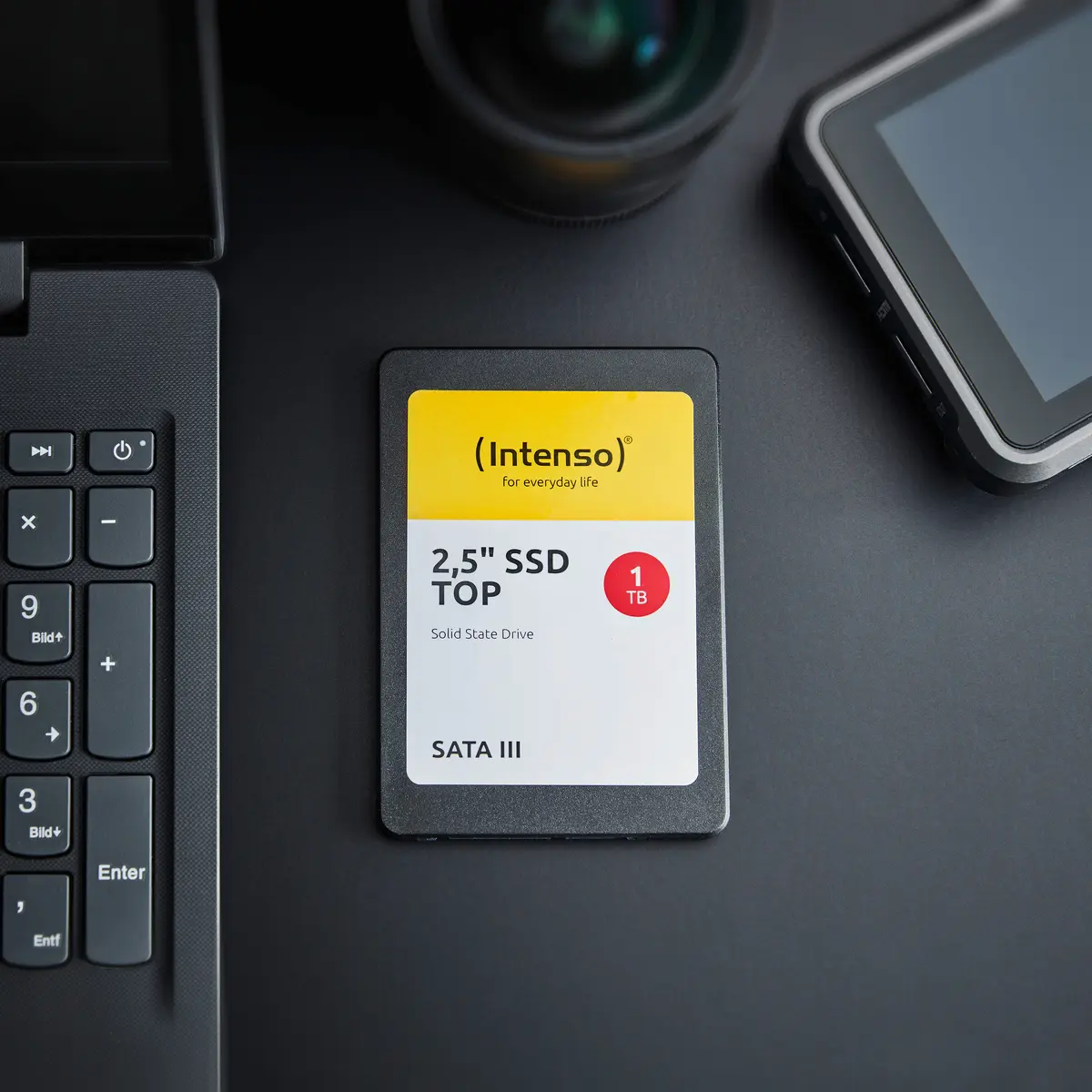 Intenso Top 256 GB 2.5" SATA III SSD накопитель Photo 3