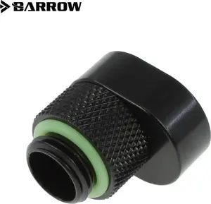 Barrow G1/4" угловое удлинение Offset MF 14 – фитинг для водяного охлаждения, чёрный, модель TX360PZ b
