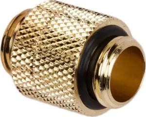 Barrow adapter straight G1/4" male to male, 14 mm swivel, model TBX2D-02 go, gold