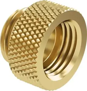 Barrow G1/4" straight extension fitting MF 7.5 mm — gold (TNYZ-G7.5 go)