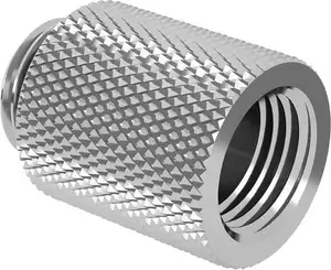 Barrow G1/4" straight extension fitting MF 20, silver (TNYZ-G20 s)