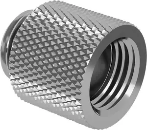 Barrow G1/4" straight extension fitting MF 15, silver (TNYZ-G15 s)