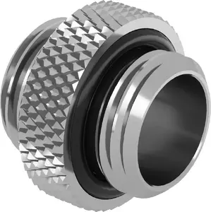 Adapter straight Barrow TB2D-MINI01 s G1/4" male to G1/4" male 5 mm silver