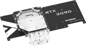 Backplate for GPU Barrow Aktive Backplate RTX 3080/3090 FTW3 RGB Acryl (BS-EV3090F-PA B)