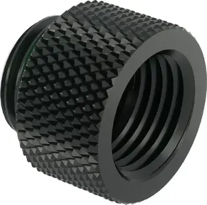 Barrow G1/4" straight extension fitting MF 10, black, model TNYZ-G10 b