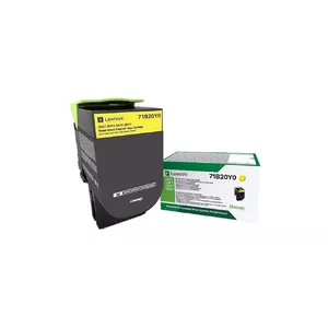 Картридж тонера Lexmark 71B20Y0 2300 страниц Желтый