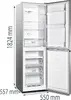 Холодильник с морозильной камерой Gorenje NRK418ECS4 Photo 4