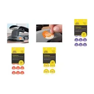 Inspection Stickers AVERY 6989-2025, yellow, 20 mm diameter, roll labels
