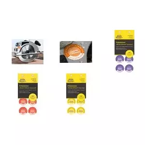 Inspection stickers AVERY 6987-2025 vinyl weatherproof yellow 20 mm