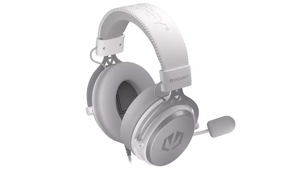 Austiņu komplekts ENDORFY VIRO Plus USB Onyx White Photo 4