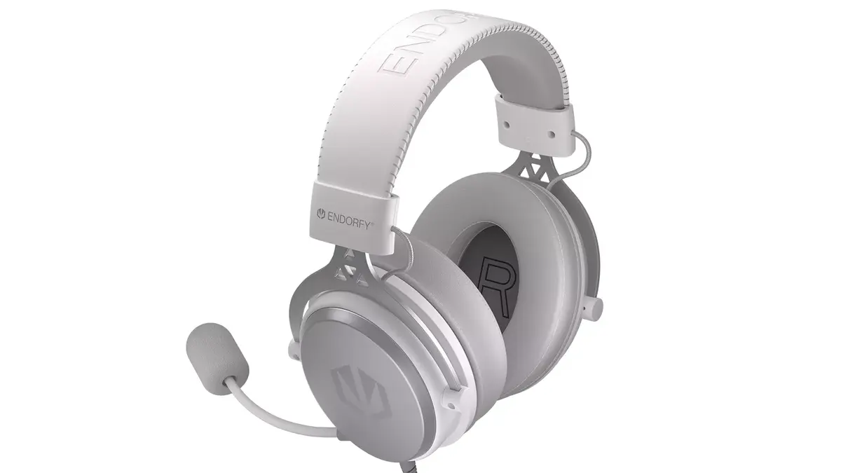 Austiņu komplekts ENDORFY VIRO Plus USB Onyx White Photo 5