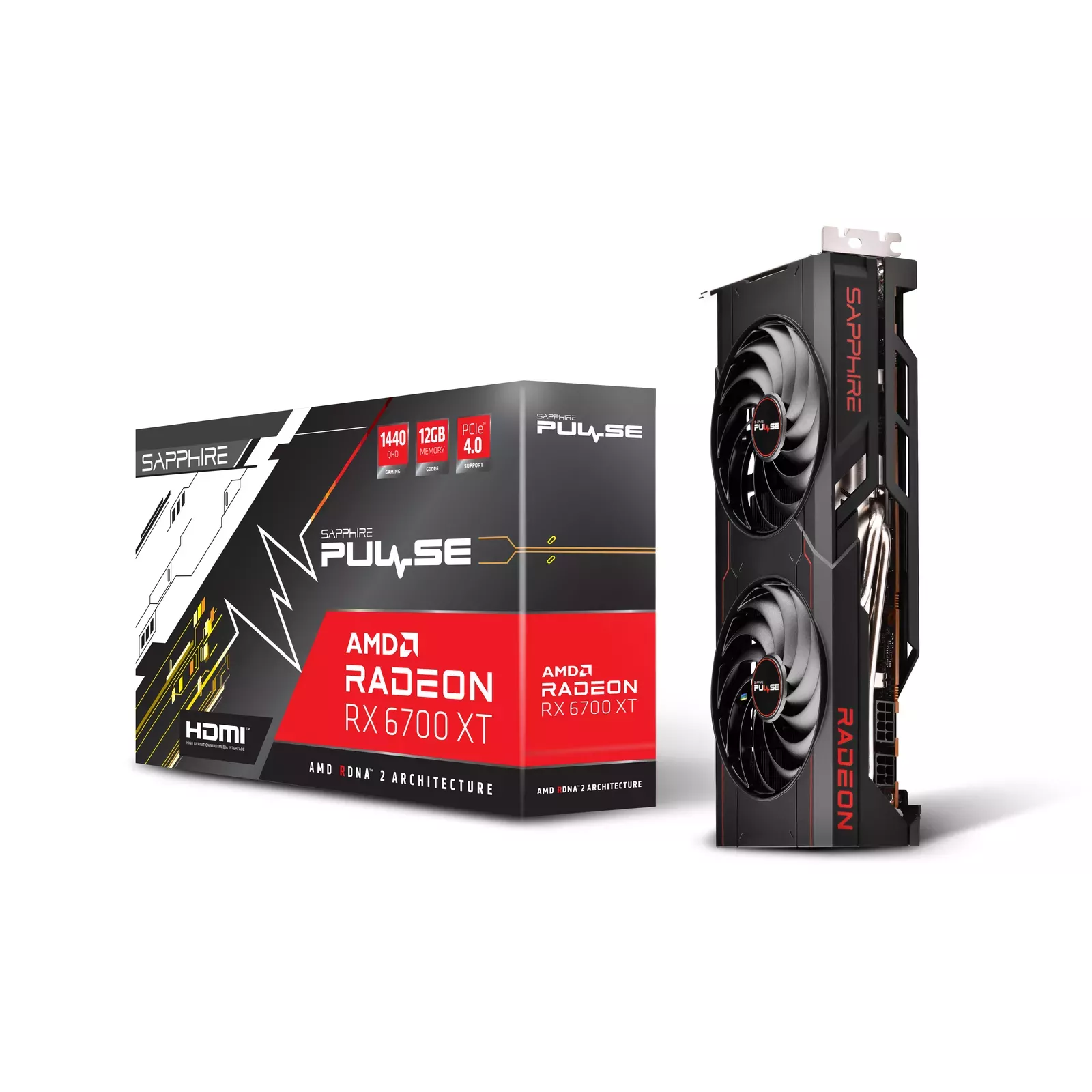 グラフィックボード SAPPHIRE PULSE Radeon RX6700XT - PCパーツ