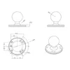 Round Plate with Ball RAM Mounts RAM-202U Photo 11