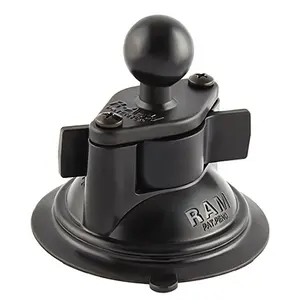 RAM Mounts Twist-Lock Suction Cup Base with Ball RAM-B-224-1U Black