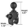 RAM Mounts Tough-Claw Small Clamp Ball Base RAP-400U Photo 2
