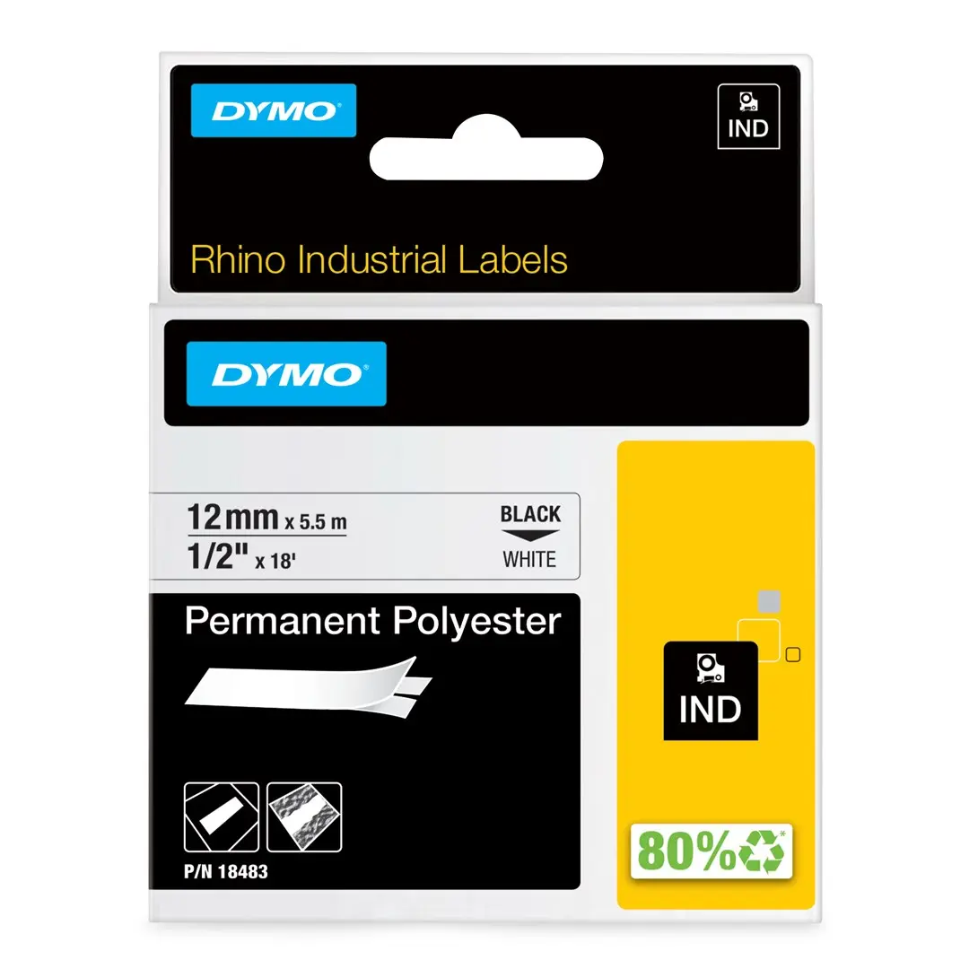 Лента для этикеток DYMO IND Permanent Polyester 18483 Photo 5